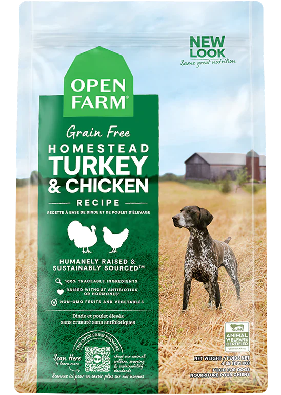 Open Farm | Homestead Turkey & Chicken | Dry Dog Food Near Me Markham | ARMOR THE POOCH